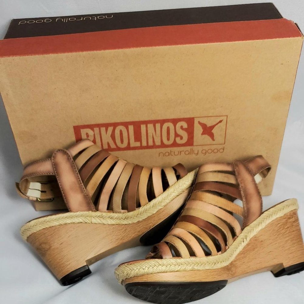 Pikolinos Petalo Peep Toe Sandals